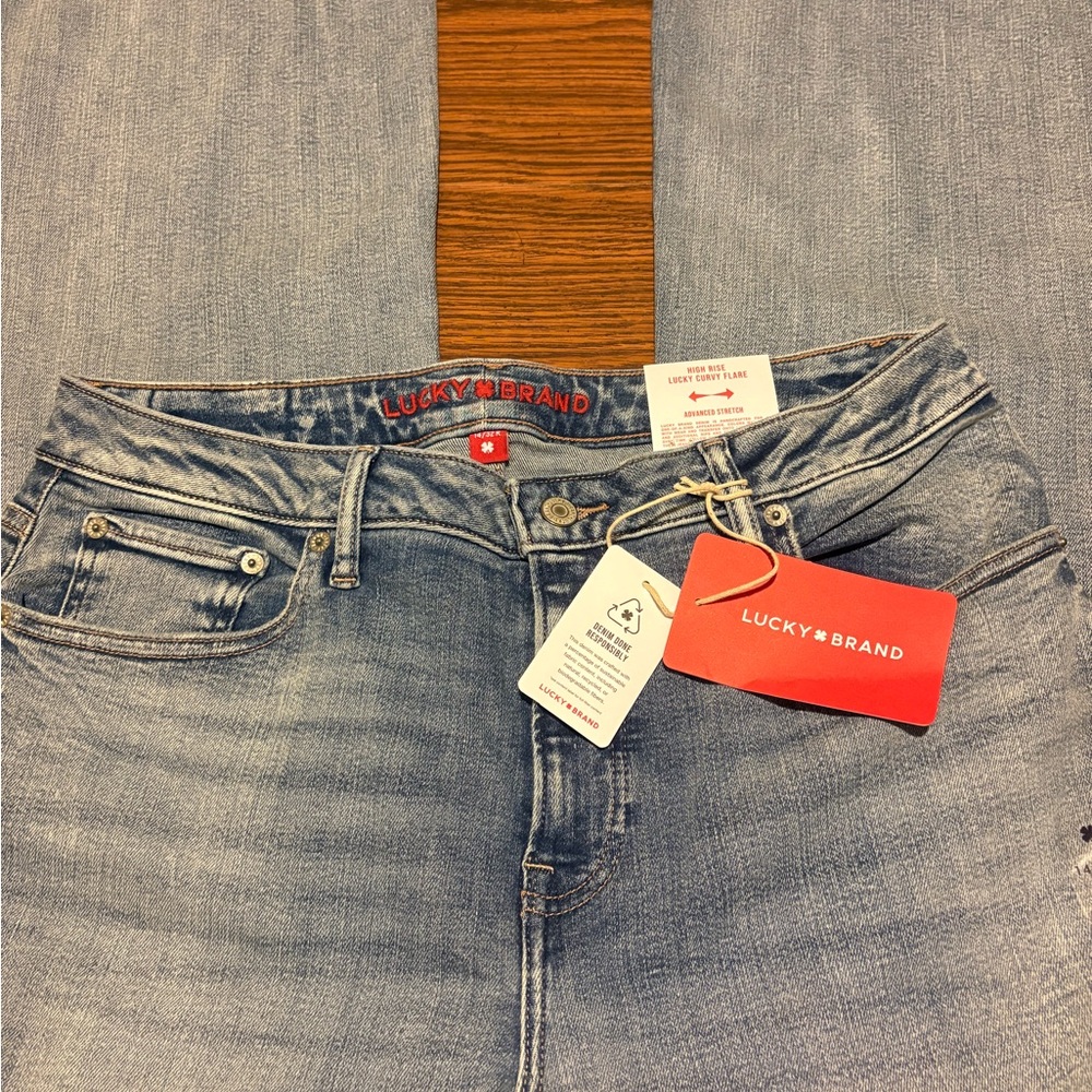 Lucky Brand Women's Light Blue High Rise Jeans